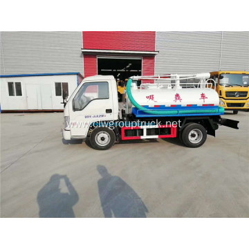 Forland mini 4x2 mud sewage suction truck